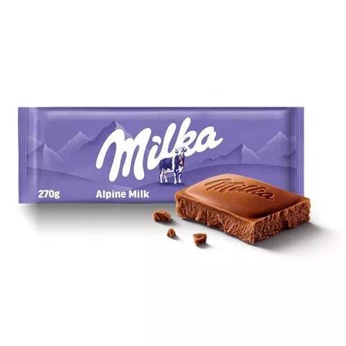 Milka - Alpine Milk MMMAX Chocolate Bar - 270g (Germany)