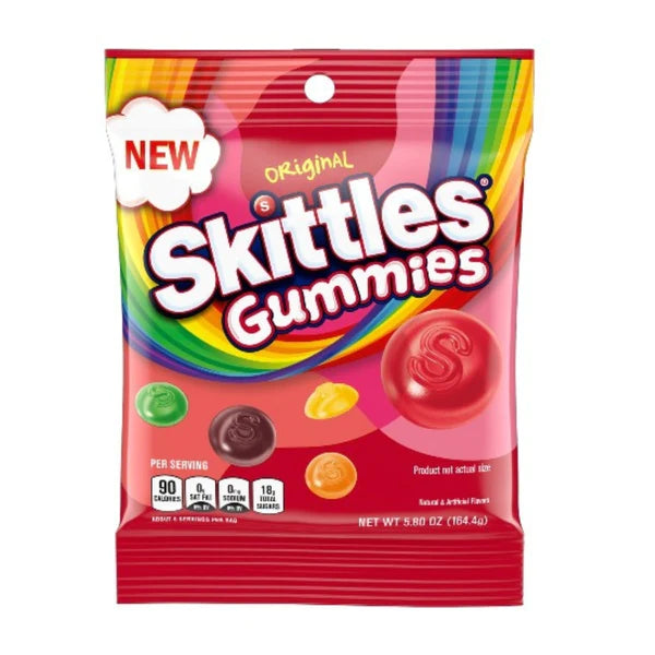 Skittles - Gummies Original - Theatre Bag - 164g