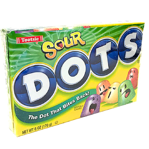 Tootsie - Dots Sour - Theatre Box - 170g