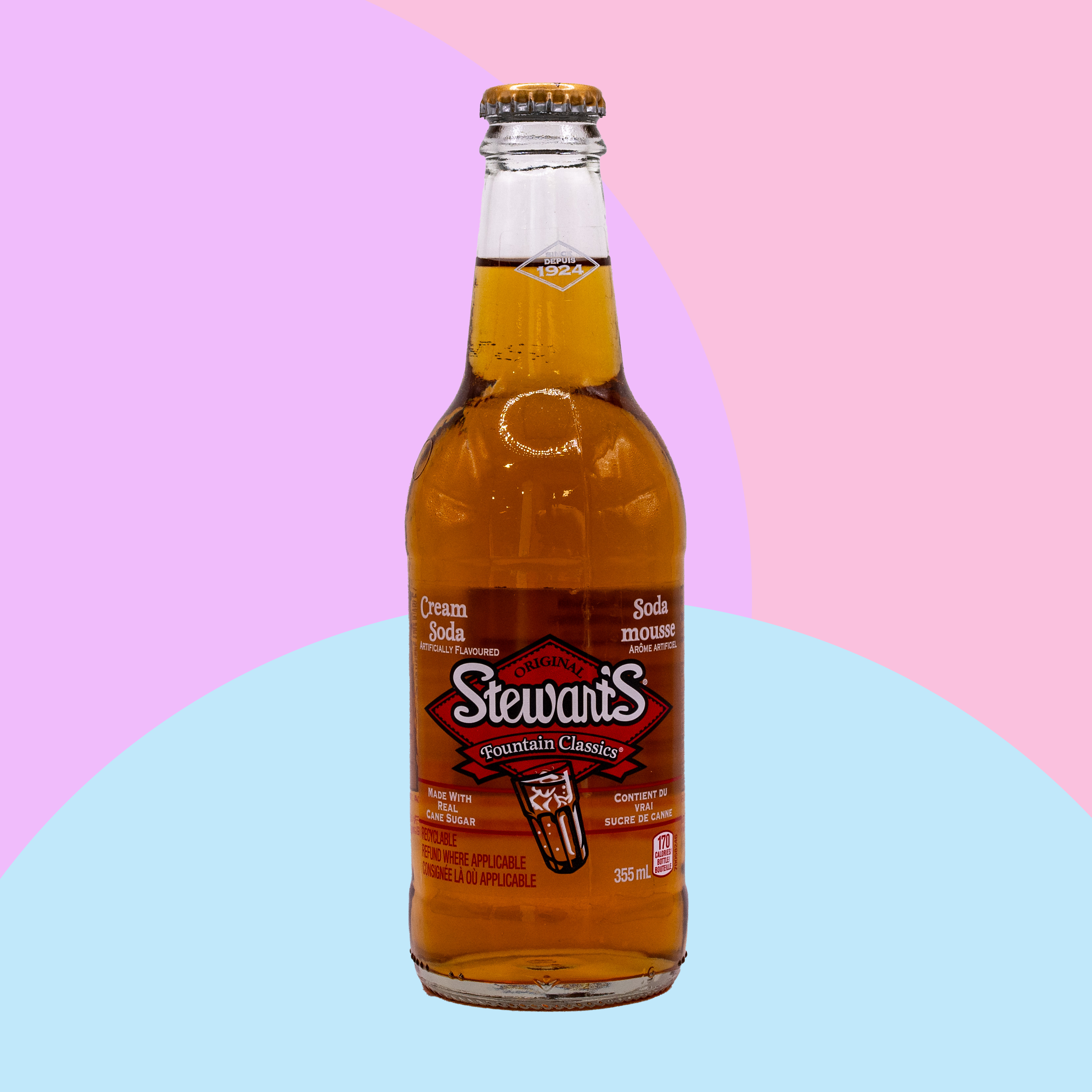 Stewart's - Cream - Soda Pop - 355ml