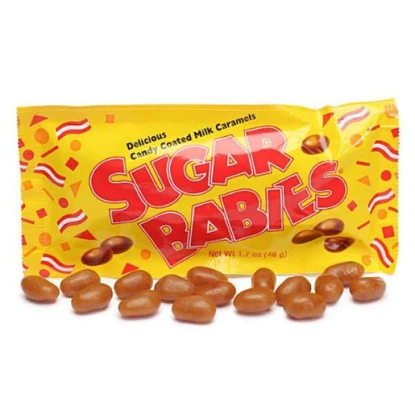 Sugar Babies - Coated Milk Caramel Candies - Snack Size - 48g