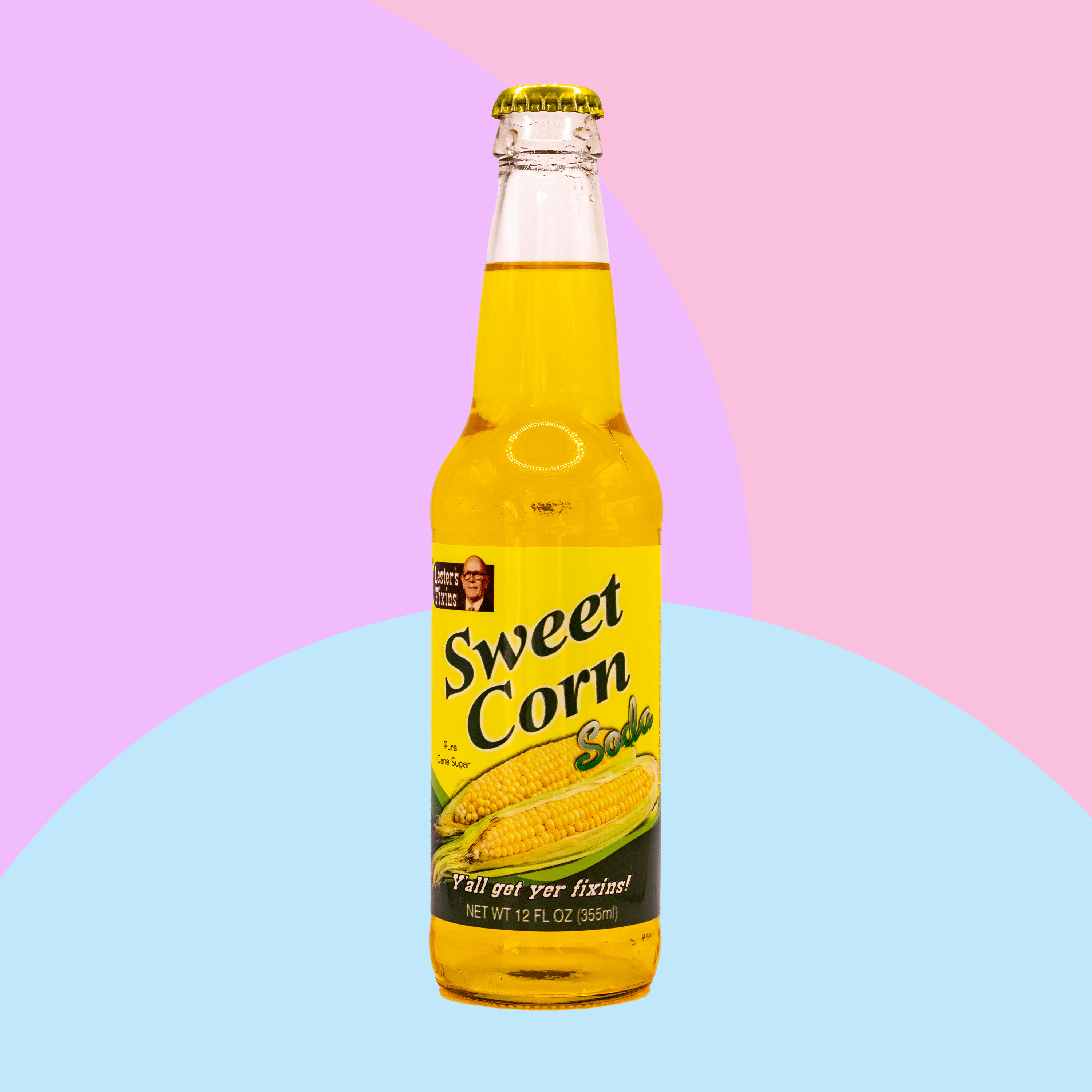 Rocket Fizz - Lesters Fixins Sweet Corn - Soda Pop - 355ml