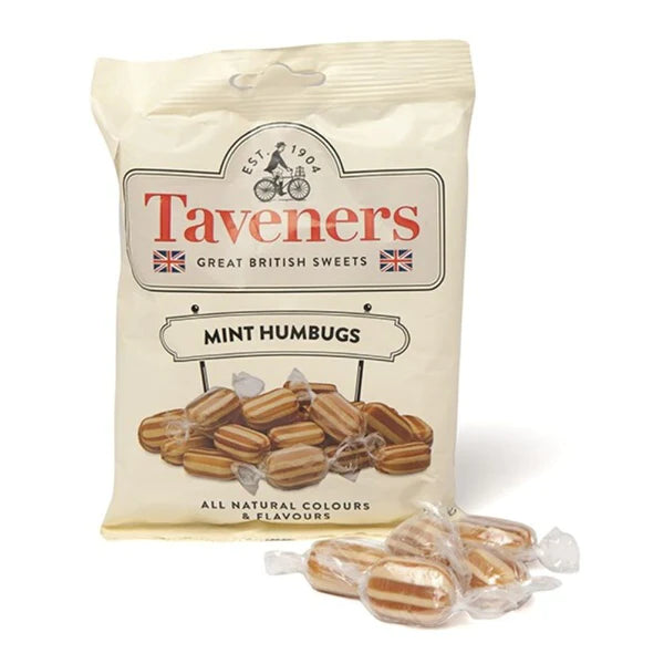 Tavener's - Mint Humbugs - Theatre Bag - 165g (UK)