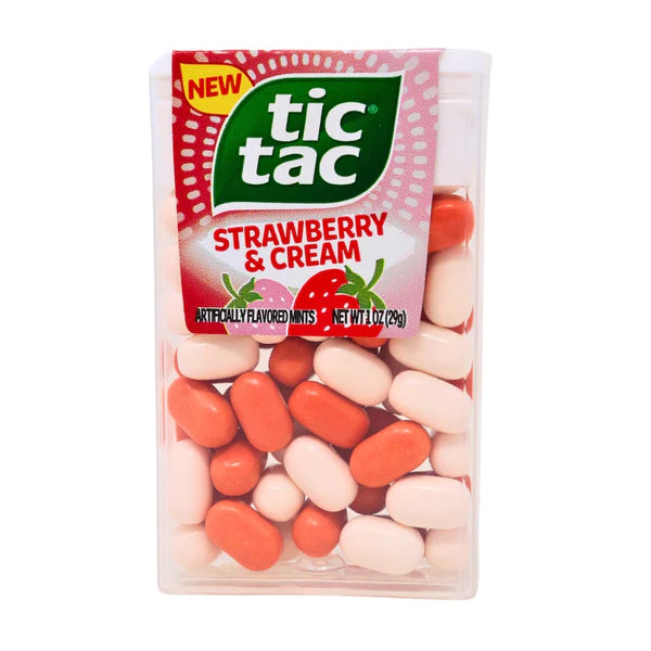 Tic Tac - Strawberry & Cream - 1oz(Italy)