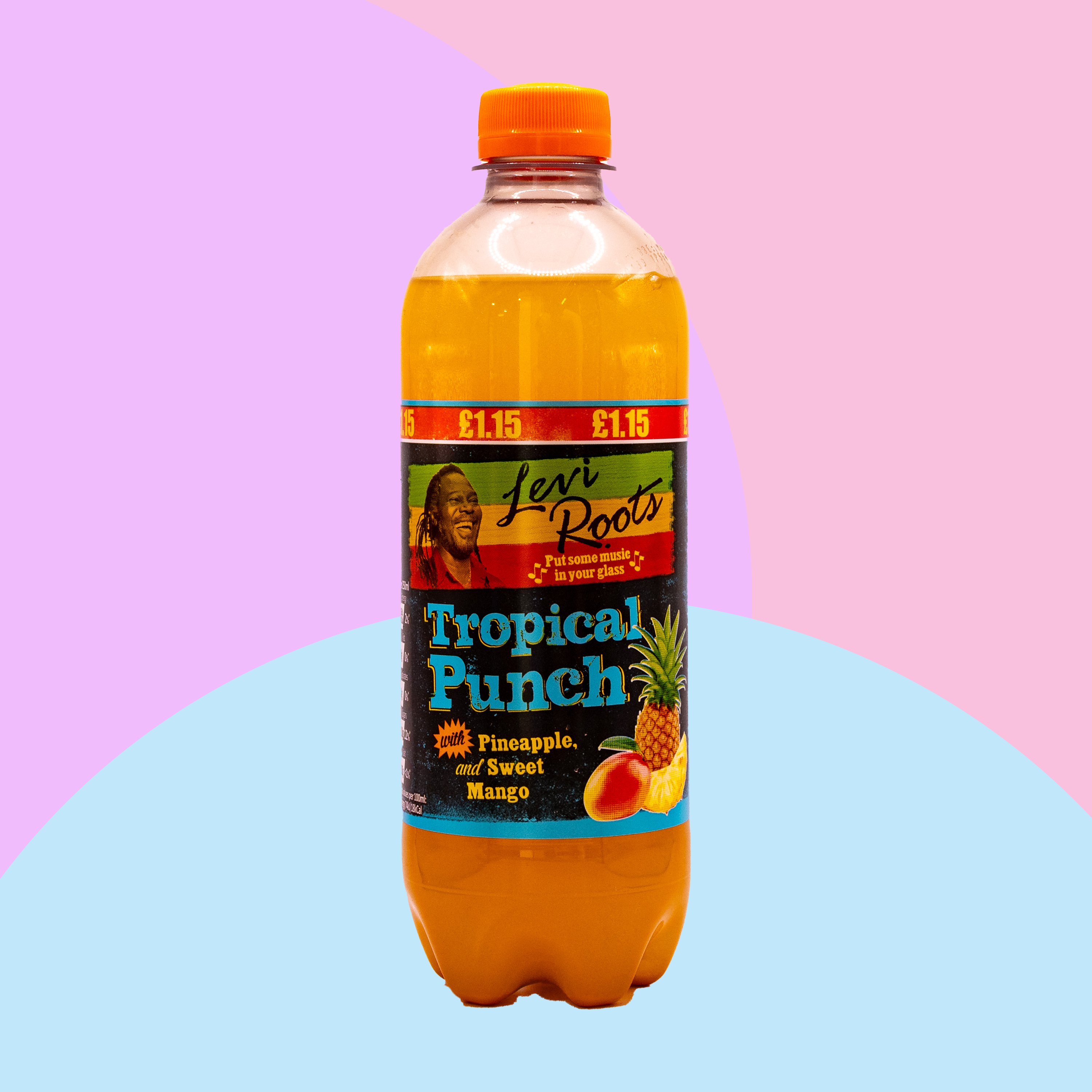 Levi Roots - Jamaican Tropical Punch Soda - 500ml (UK)