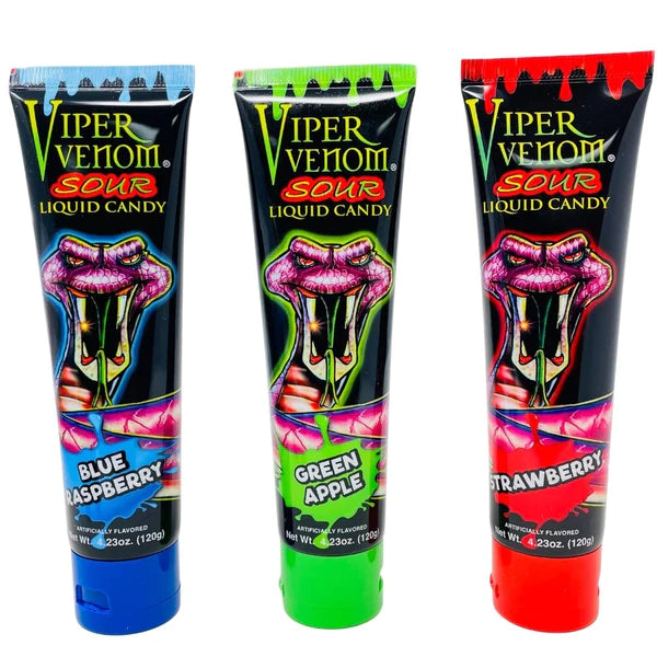 Viper Venom - Sour Liquid Squeeze Candy - 120g (Halloween)