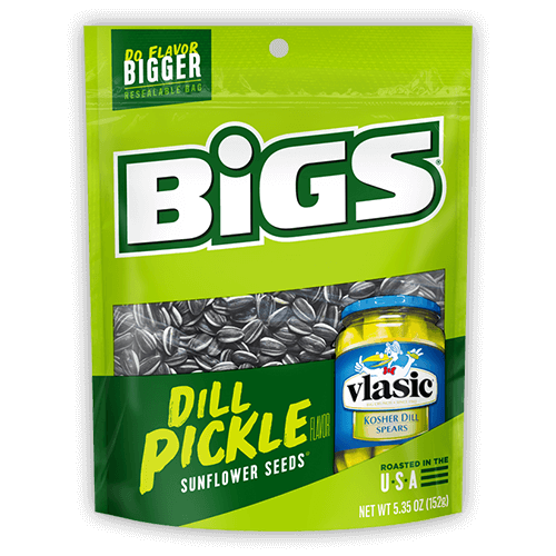 BIGS - Vlasic Dill Pickle - Sunflower Seeds - 140g