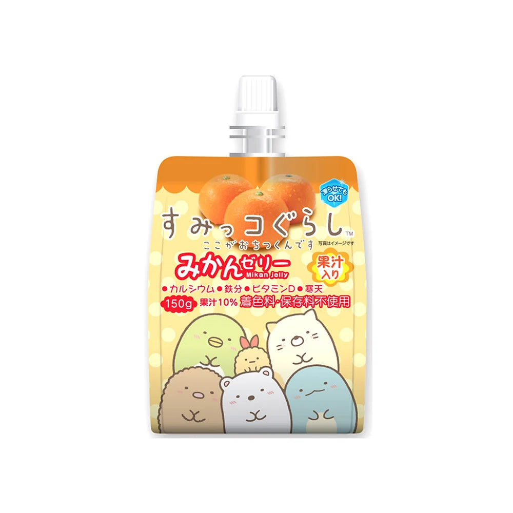 YOKOWO - Sumikko Gurashi Orange Flavour Jelly Drink - 150g (Japan)