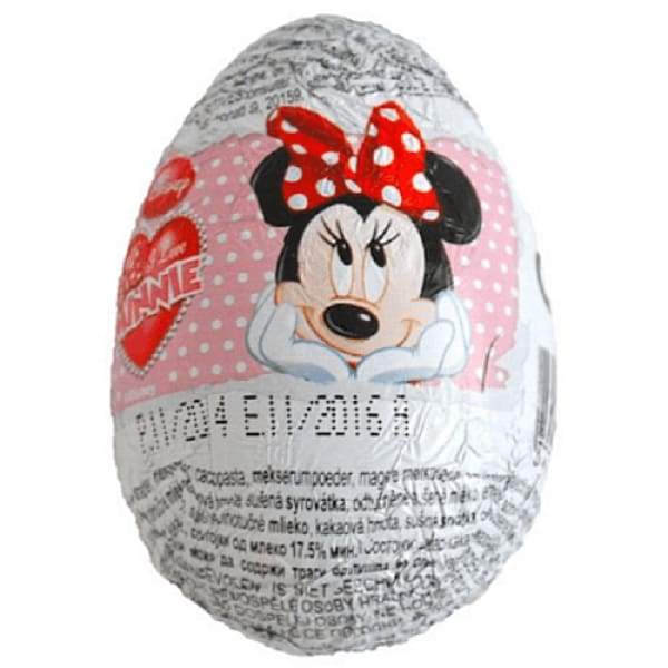 Zaini - Disney I Love Minnie - Chocolate Surprise Egg - 20g
